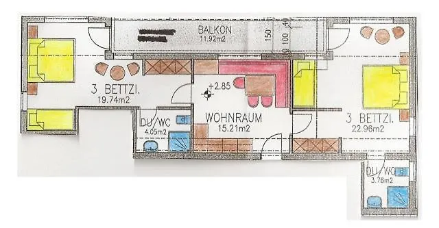 Διαμέρισμα Monalisa Ζόλντεν